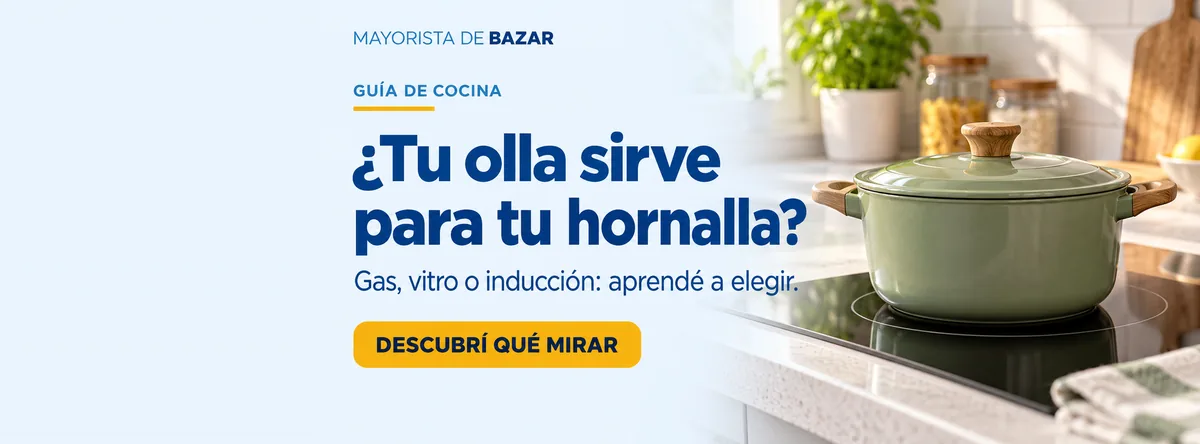 Guía de cocina: ¿tu olla sirve para tu hornalla? Gas, vitro o inducción: qué mirar para elegir.