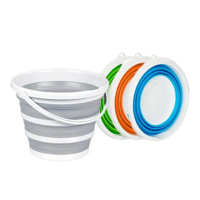 Balde 10 Lts. Plegable Silicona