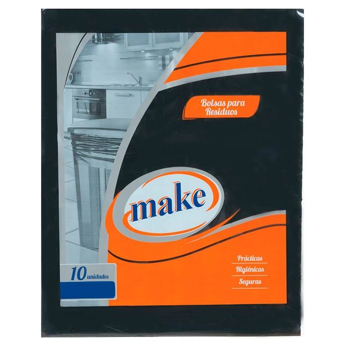 Bolsa Make Negra 80X110X10 Un. Consorcio