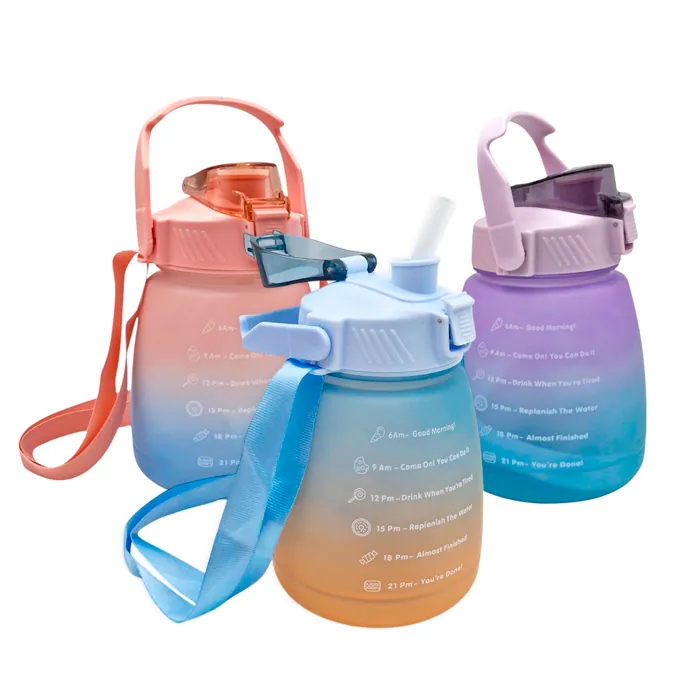 Botella Plastica Motivacional Bombe 1800Ml