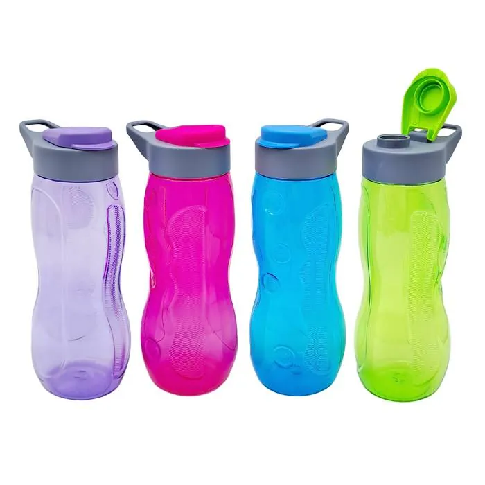 Botella Plastica Vip 600Cc Tapa Deportiva
