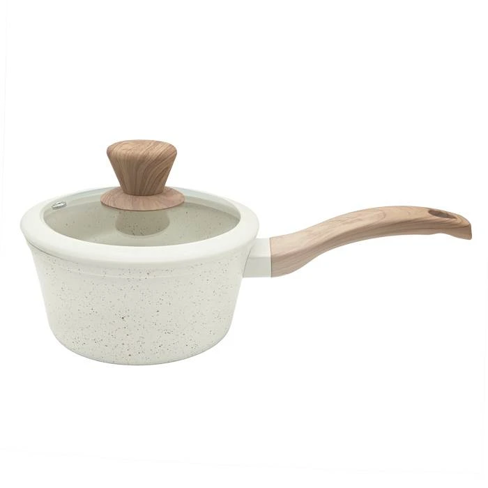 Cacerola Carol Granito Crema C/Mango 16Cm.
