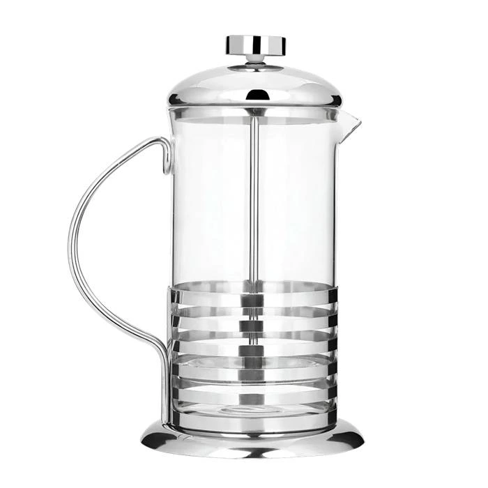 Cafetera Francesa Vidrio/Acero 600Ml