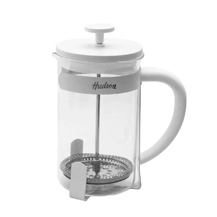 Cafetera Hudson Francesa Blanca 800Ml