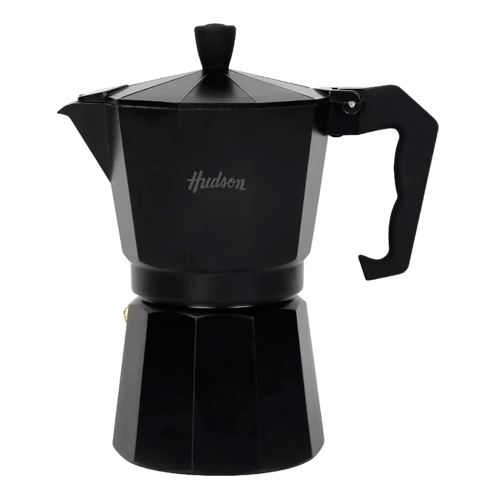 Cafetera Hudson Italiana Negra Chica