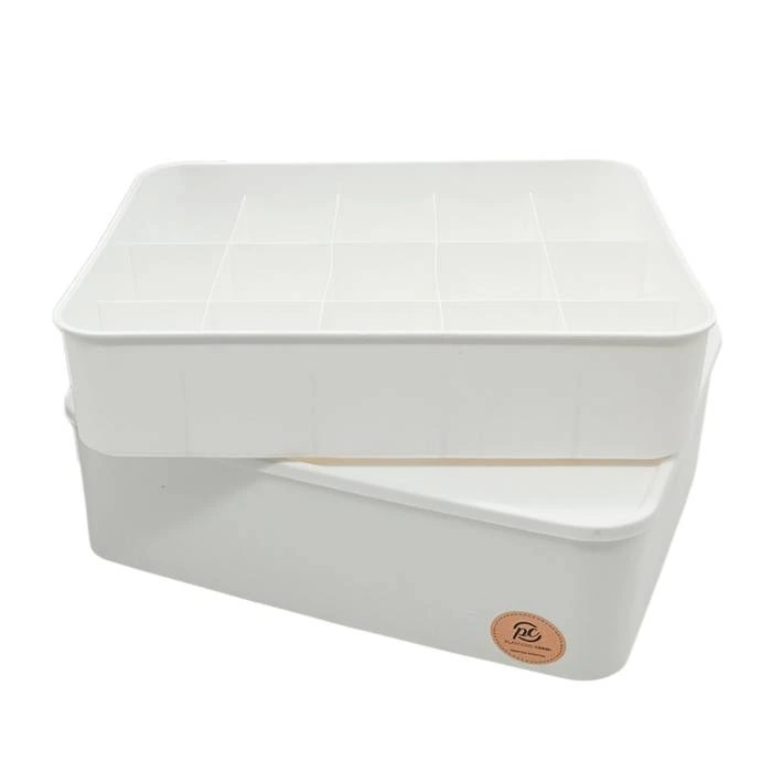 Caja Organizadora Nova Doble 15 Div. C/Tapa