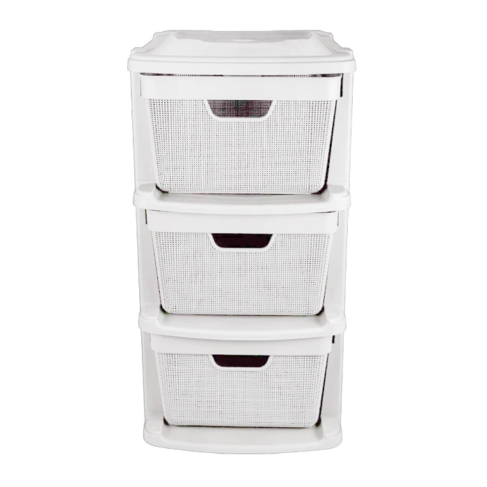 Cajonera Yute 15 Lt. Blanca Jaguar