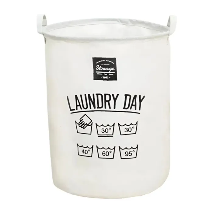 Cesto de  ropa de tela Laundry