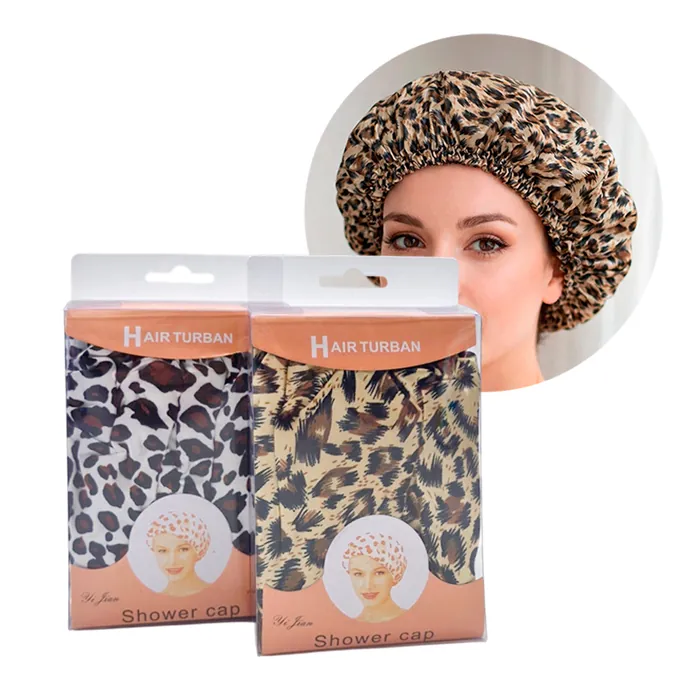 Cofia De Baño Pvc Animal Print
