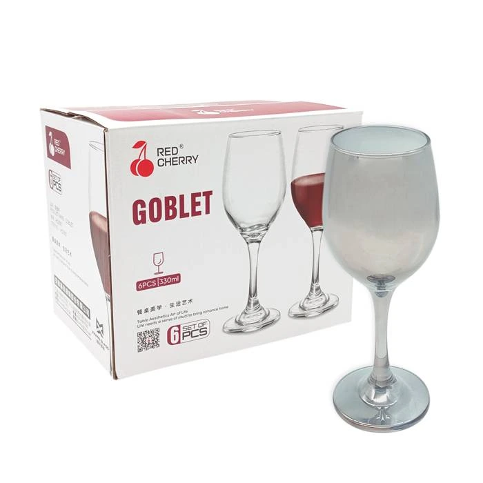 Copa Agua/Vino Fume 330Cc. Pack X6