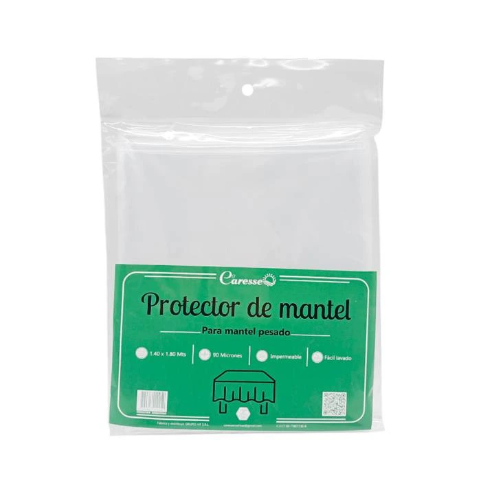 Cubre Mantel Cristal 1.40 X 1.80 Mts