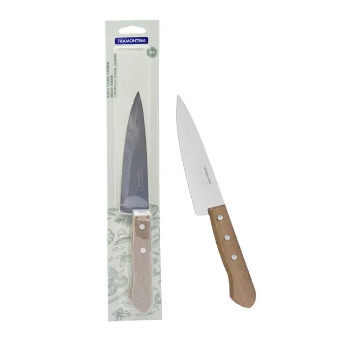 Cuchilla 6" Mango Madera Tramontina