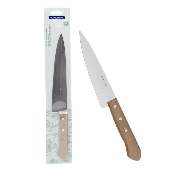 Cuchilla 7" Mango Madera Tramontina