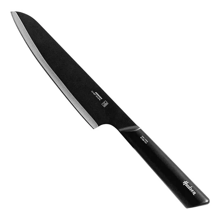 Cuchillo Hudson Design 8'' Antiadh.negro