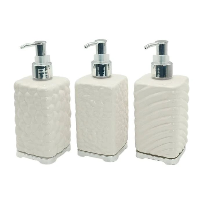 Dosificador Jabon Rectang. Plastico Labrado