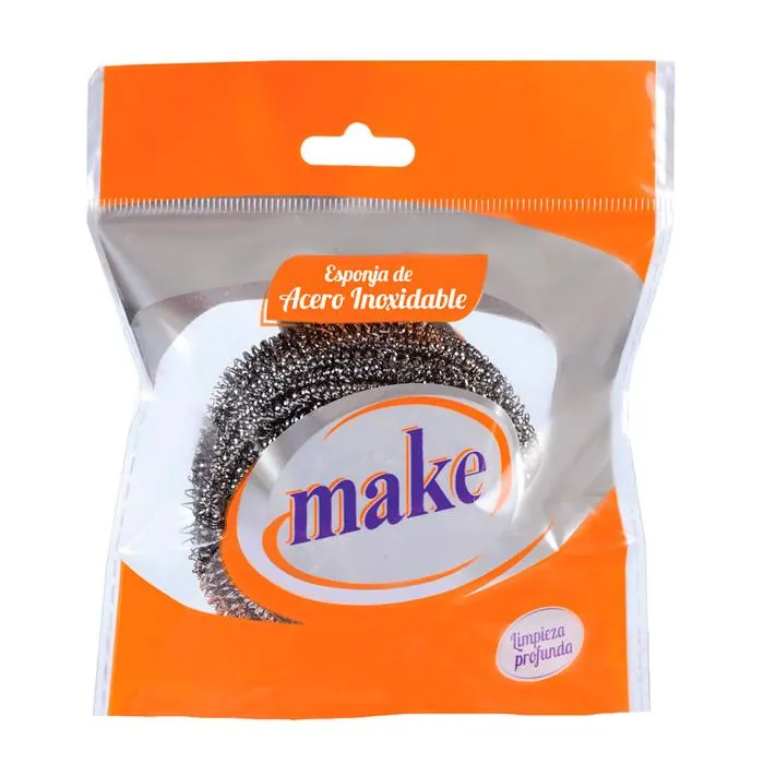 Esponja Acero Inox. 50Grs. Make