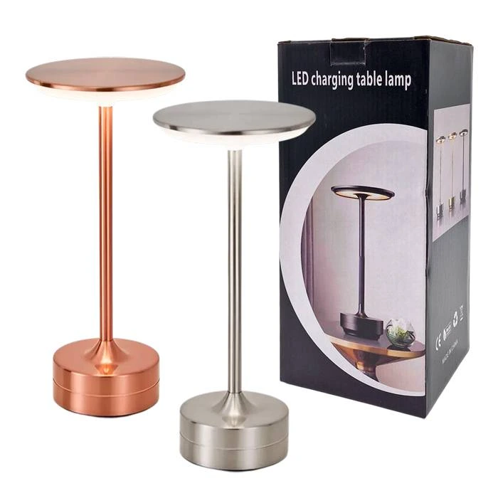 Lampara Led 28Cm Metalizada + Usb