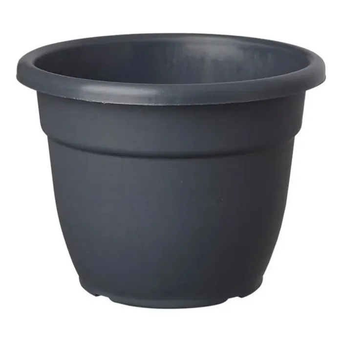 Maceta Eden 35Cm. Gris Azabache