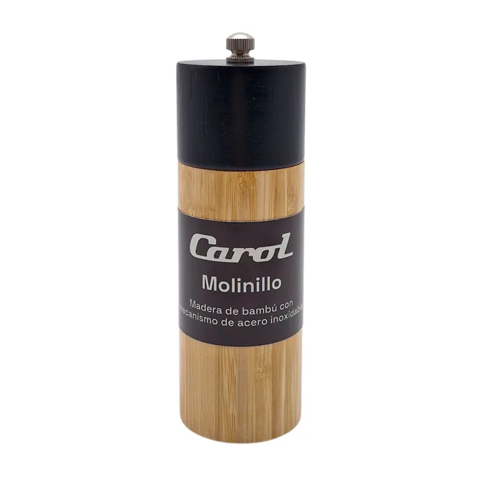 Molinillo Pimiento Carol Bambu Negro