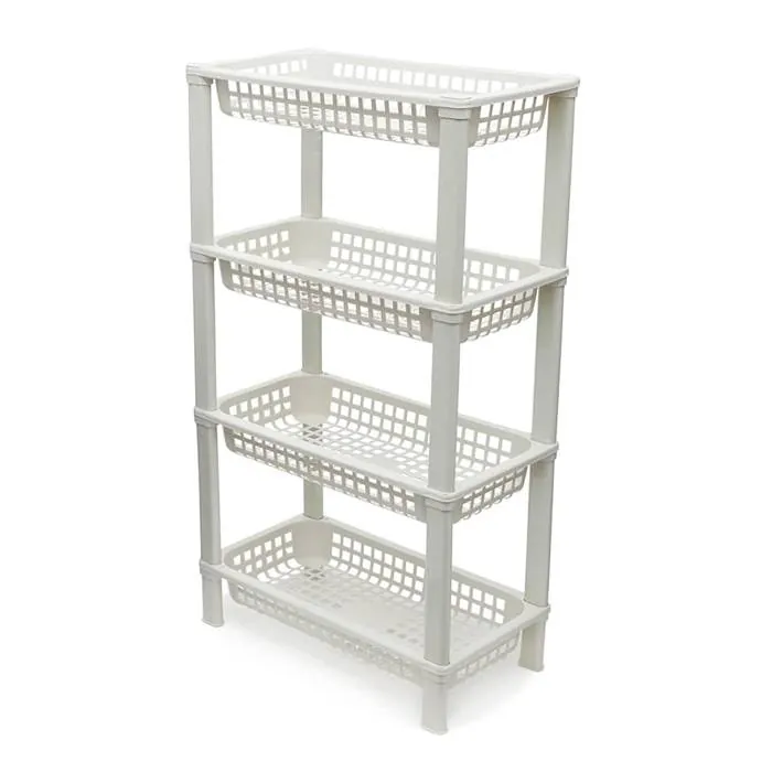 Organizador 4 Canastos Calado Rectangular