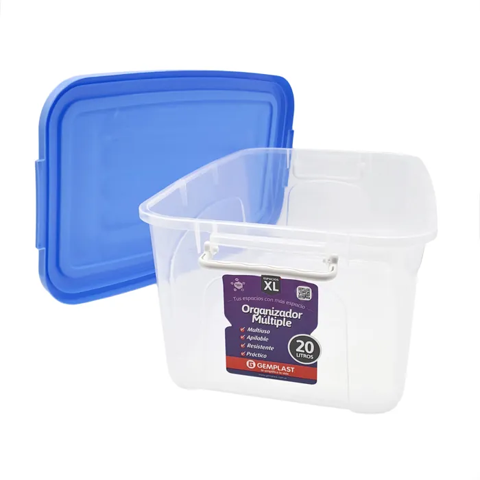Organizador C/Traba 20 Lts. Gemplast