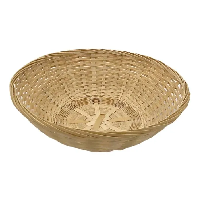 Panera Bamboo Redonda Mediana 19Cm.