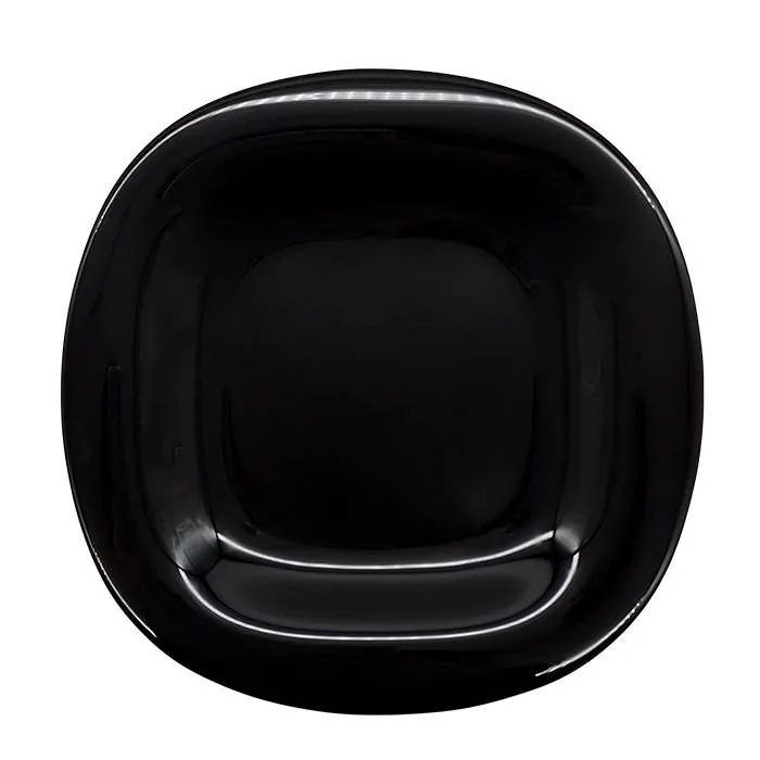 Plato Carine Playo Negro Templado