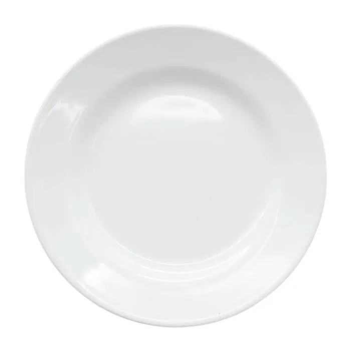 Plato Playo Ceramica Blanco