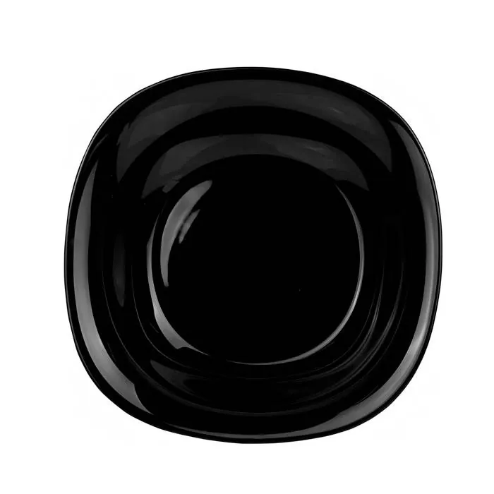 Plato Playo Cuad. Opal Negro Carol