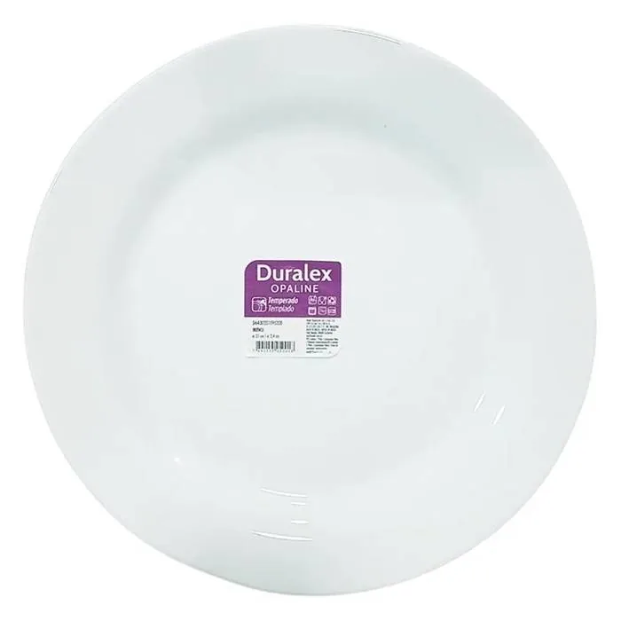 Plato Postre Menu 19Cm