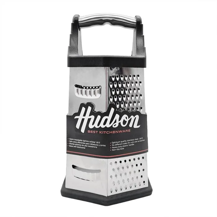 Rallador Hudson Acero Hexag. Antidesliz.