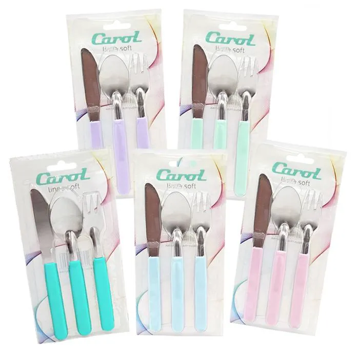 Set Cubiertos Carol Infantil 3Pz