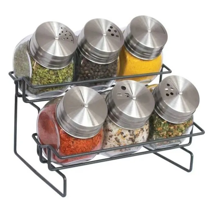 Set X6 Especiero Vidrio Hudson
