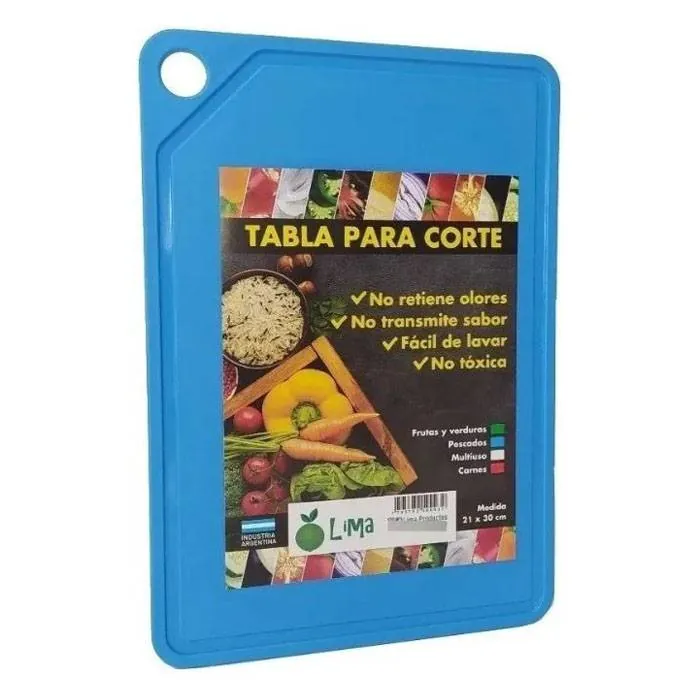 Tabla Para Corte 21X30Cm Azul