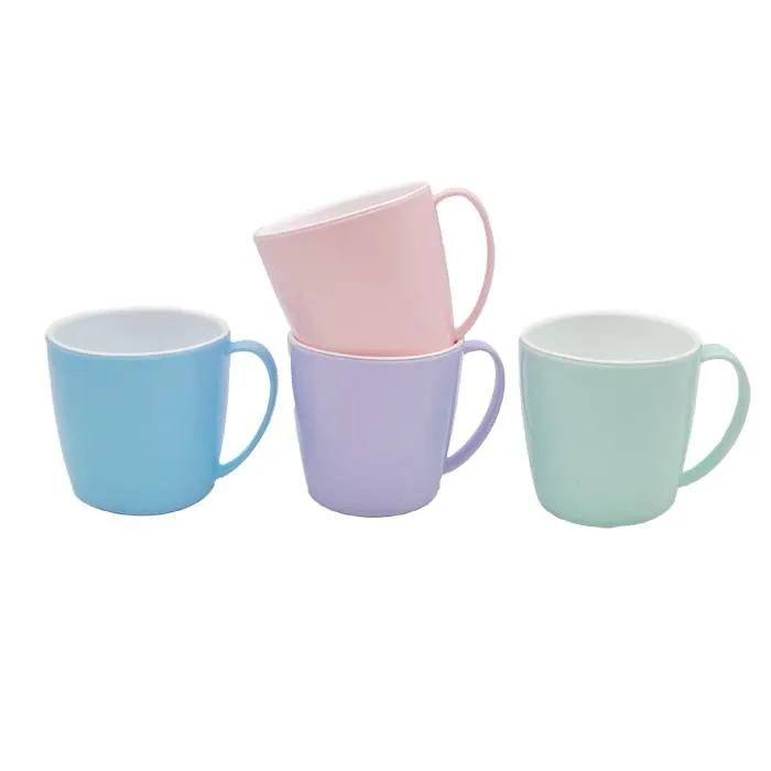 Taza Bicolor 400Cc Deses Plast