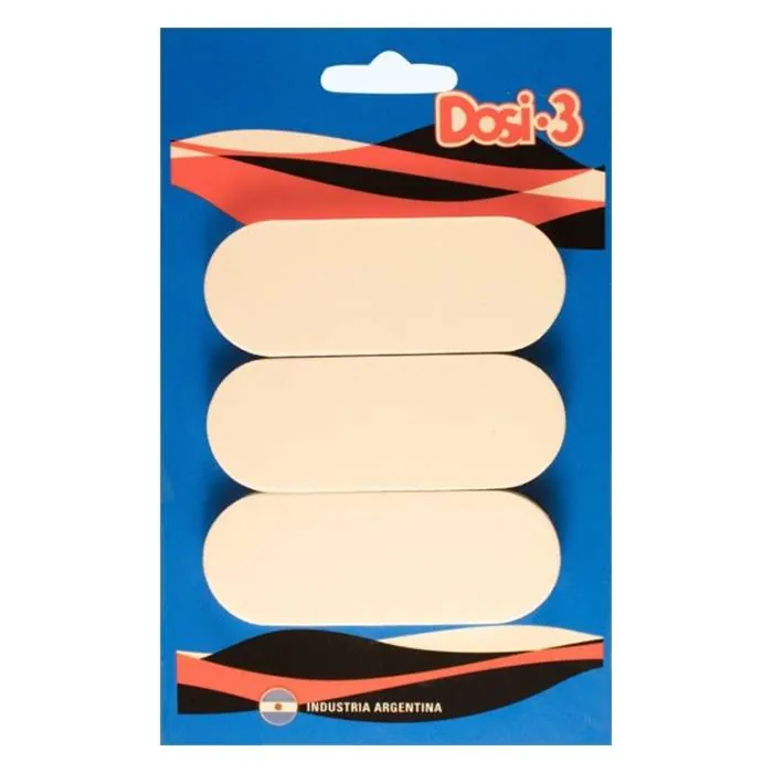 Topetina Oval X 3 Blister