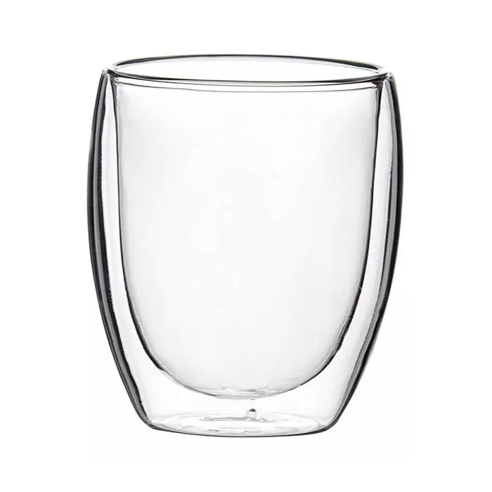 Vaso Doble Vidrio 350Ml.