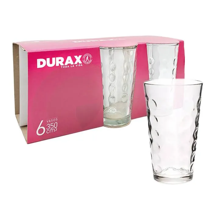 Vaso Durax Irupe 350Cc Packx6