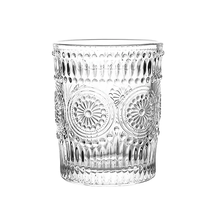 Vaso Vidrio Labrado 325CC